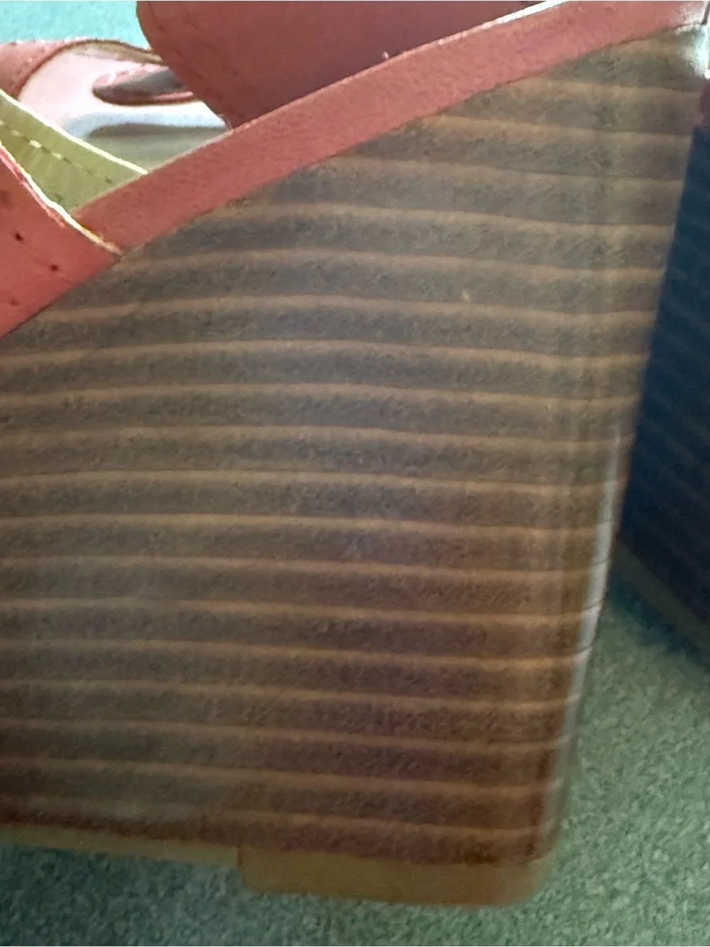 Franco Sarto leather wedge